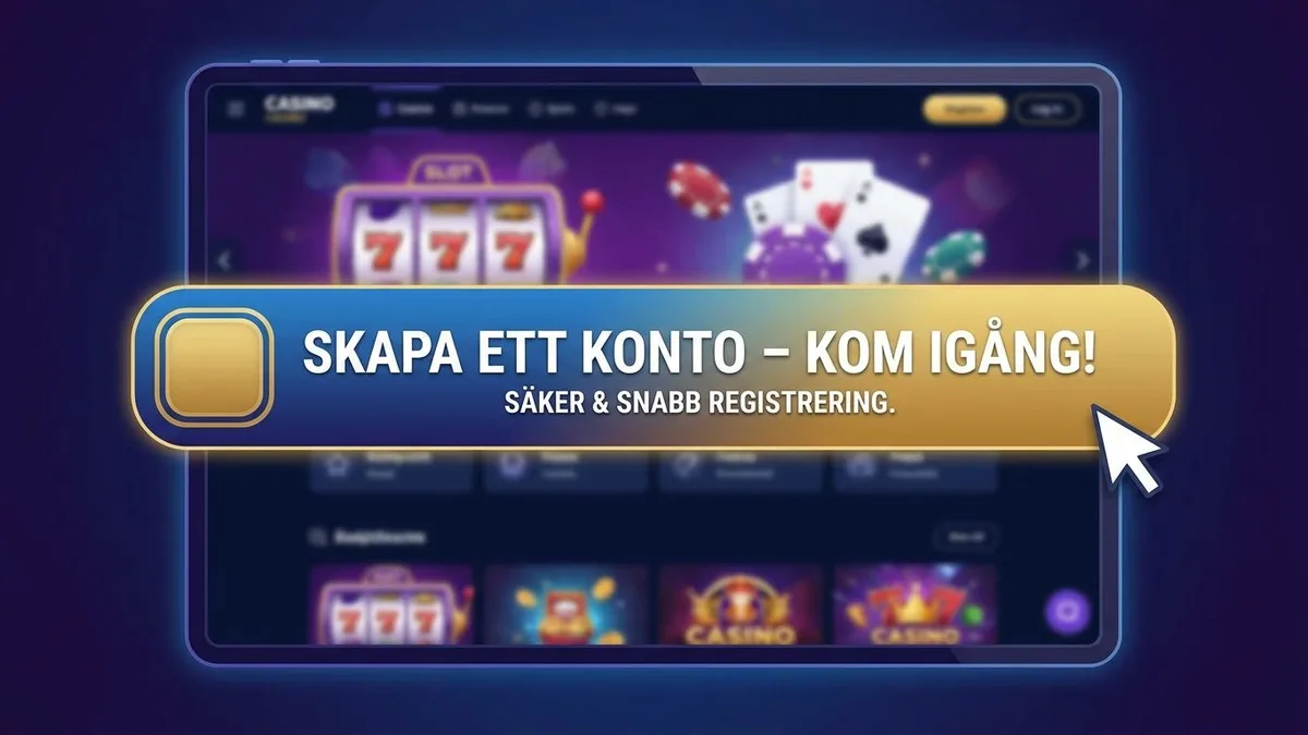 Registrera med bonus